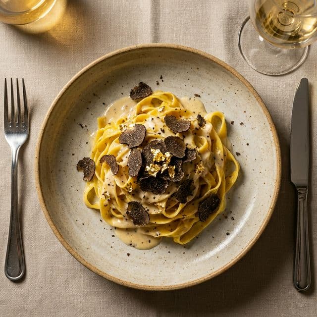 Pâtes à la Truffe Noire